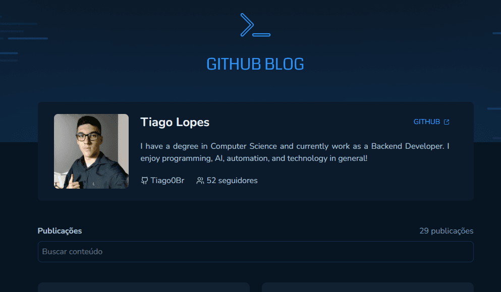 Github Blog